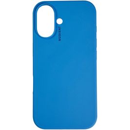 Nudient Base iPhone 16 Plus Siliconen Hoesje Backcover - Vibrant Blue Nudient Base iPhone 16 Plus Siliconen Hoesje Backcover - Vibrant Blue