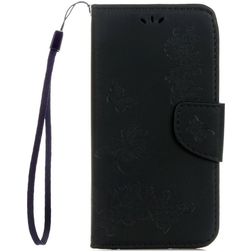 Mobigear Butterfly Samsung Galaxy S8 Hoesje Bookcase Portemonnee - Zwart