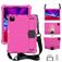 Mobigear HexStrap iPad Air 11 Inch (2024) Hoes EVA Schuim Backcover + Schouderband - Rood