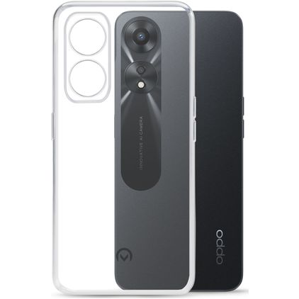 Mobilize Gelly Doorzichtig OPPO A18 Hoesje Flexibel TPU Backcover - Transparant