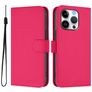Mobigear Urban Wallet iPhone 16 Pro Hoesje Bookcase Portemonnee - Magenta