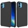 Mobigear Rubber Touch iPhone 11 Siliconen Hoesje Backcover - Zwart