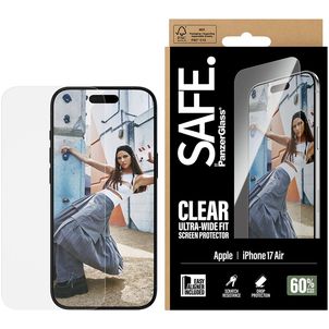 SAFE by PanzerGlass Ultra-Wide-Fit iPhone Air Glazen Screenprotector - Case Friendly