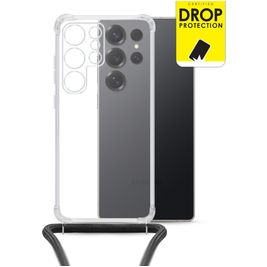 My Style Loop Doorzichtig Samsung Galaxy S26 Ultra Flexibel TPU Hoesje met koord - Transparant