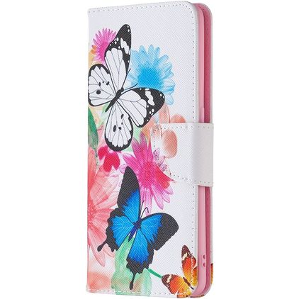 Mobigear Design OPPO Find X2 Pro Hoesje Bookcase Portemonnee - Vlinder