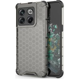 Mobigear Honeycomb OnePlus 10T Hoesje Hardcase Backcover Shockproof - Zwart