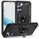 Mobigear Armor Ring Samsung Galaxy S23 Hoesje Hardcase Backcover Shockproof met Ringhouder - Zwart