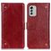 Mobigear Ranch Nokia G60 5G Hoesje Bookcase Portemonnee - Bordeaux Rood