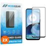 Mobigear Premium Motorola Moto G14 Glazen Screenprotector - Case Friendly - Zwart (2-Pack)
