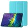 Mobigear Tri-Fold Gel iPad 11 (2025) Hoes TPU,Kunstleer Bookcase - Turquoise
