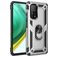Mobigear Armor Ring Xiaomi Mi 10T Pro Hoesje Hardcase Backcover Shockproof met Ringhouder - Zilver