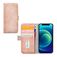 Mobilize Elite Gelly iPhone 12 Mini Hoesje Bookcase - Soft Pink