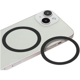 Mobiparts Ring Magsafe Ring voor iPhone - Zwart (2-Pack)