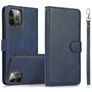 Mobigear Wallet iPhone 16 Pro Max Hoesje Uitneembare 2in1 Bookcase Portemonnee - Blauw