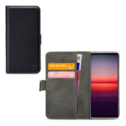 Mobilize Classic Gelly Wallet Sony Xperia 5 II Hoesje Bookcase Portemonnee - Zwart