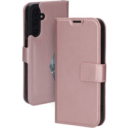 Mobiparts Classic Wallet Samsung Galaxy A25 Hoesje Bookcase Portemonnee - Roze