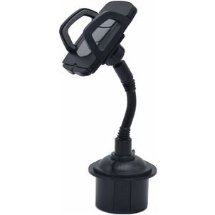 Mobigear Telefoonhouder Auto Bekerhouder Klem Universeel - Zwart