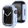 Mobigear Colors Dun Apple Watch - 45 mm Hardcase Hoesje - Blauw