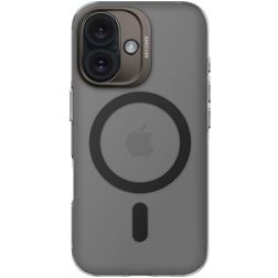 Decoded Recycled iPhone 16 MagSafe Hoesje Hardcase Backcover - Frosted Black