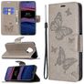 Mobigear Butterfly Nokia G10 Hoesje Bookcase Portemonnee - Grijs