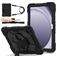 Mobigear SureGrip Xtreme Samsung Galaxy Tab A9 Plus (2023) Hoes Hard Kunststof,Siliconen Backcover + Schouderband + Standaard - Zwart