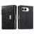 Mobigear Flowers iPhone Duo Hoesje Bookcase Portemonnee - Zwart