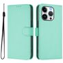 Mobigear Urban Wallet iPhone 16 Pro Hoesje Bookcase Portemonnee - Groen