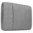 Mobigear Denim Zipper Laptop Sleeve 13 - 14 inch Laptop hoes - Grijs