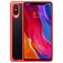 Mobigear Crystal Xiaomi Mi 8 SE Hoesje Hardcase Backcover - Transparant / Rood