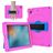 Mobigear Ruggedized iPad 5 (2017) Hoes EVA Schuim Backcover + Standaard - Roze