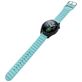 Mobigear Bumpy Siliconen Smartwatch Bandje Gespsluiting - Universeel 22 mm connector - Blauw