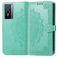 Mobigear Mandala Vivo Y76 Hoesje Bookcase Portemonnee - Groen