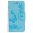 Mobigear Butterfly iPhone X Hoesje Bookcase Portemonnee - Blauw
