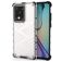 Mobigear Honeycomb Huawei P40 Hoesje Hardcase Backcover Shockproof - Wit