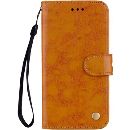 Mobigear Wallet HONOR 8X Hoesje Bookcase Portemonnee - Cognac