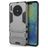 Mobigear Armor Stand Huawei Mate 30 Hoesje Hardcase Backcover Shockproof met Standaard - Grijs