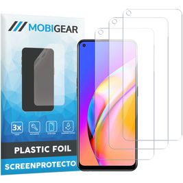 Mobigear OPPO A94 Screenprotector Folie - Case Friendly (3-Pack)