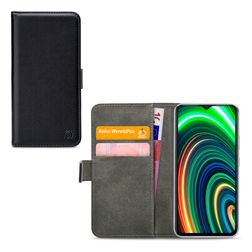 Mobilize Classic Gelly Wallet Realme C25Y Hoesje Bookcase Portemonnee - Zwart