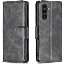 Mobigear Excellent Samsung Galaxy S25 FE Hoesje Bookcase Portemonnee - Zwart