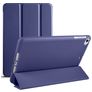 Mobigear Tri-Fold Gel iPad Air 1 (2013) Hoes TPU,Kunstleer Bookcase - Donkerblauw