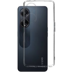 Mobiparts Classic Doorzichtig OPPO A98 Hoesje Flexibel TPU Backcover - Transparant