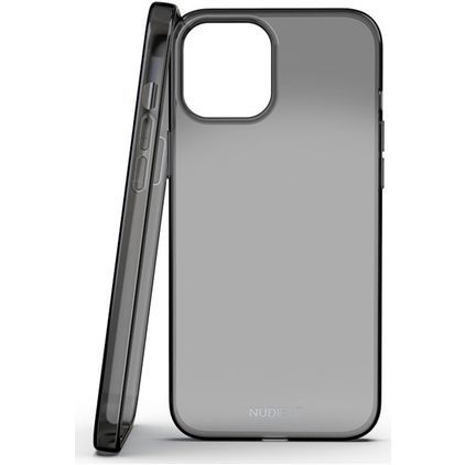 Nudient Thin iPhone 12 Pro Max Hoesje Flexibel TPU Backcover - Ink Black