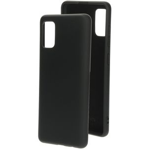 Mobiparts Samsung Galaxy A41 Siliconen Hoesje Backcover - Zwart