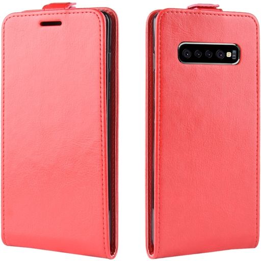 Mobigear Samsung Galaxy S10 Plus Hoesje Flipcase - Rood