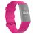 Mobigear Cross Siliconen Fitbit Charge 4 Bandje Gespsluiting - Magenta