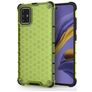 Mobigear Honeycomb Samsung Galaxy A51 Hoesje Hardcase Backcover Shockproof - Groen