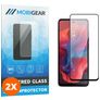 Mobigear Premium Motorola Moto G04 Glazen Screenprotector - Case Friendly - Zwart (2-Pack)