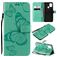 Mobigear Butterfly Samsung Galaxy A21s Hoesje Bookcase Portemonnee - Turquoise