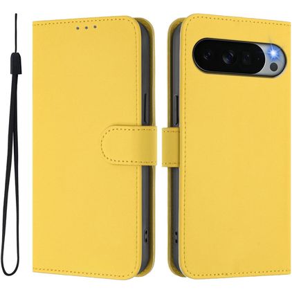 Mobigear Urban Wallet Google Pixel 11 Pro XL Hoesje Bookcase Portemonnee - Lemon Yellow
