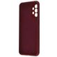 Mobiparts Samsung Galaxy A23 Siliconen Hoesje Backcover - Plum Red